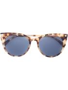 Mykita Cat-eye Sunglasses, Women's, Brown, Metal/acetate