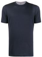 Brunello Cucinelli Slim-fit Plain T-shirt - Blue