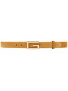 Gucci Suede Belt With G Buckle - Nude & Neutrals
