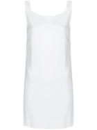 D.exterior Sleeveless Knit Top - White