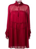 Iro Mileyna Dress, Women's, Size: 40, Red, Polyester