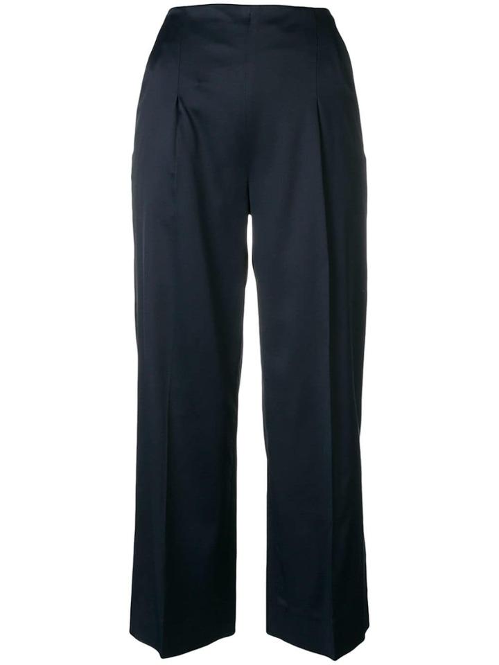 Chalayan Cropped Trousers - Blue