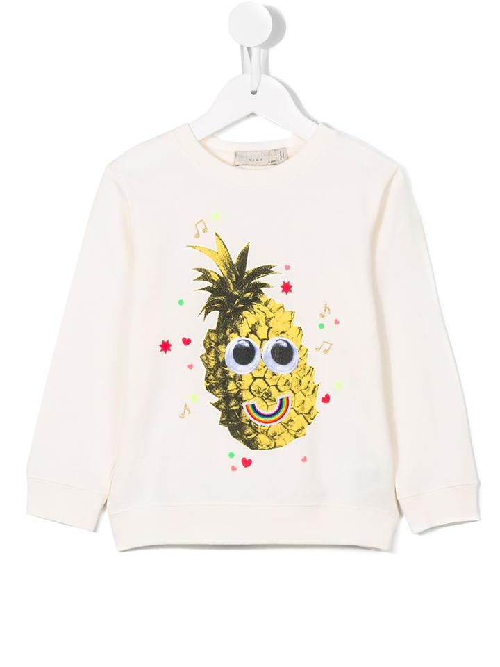 Stella Mccartney Kids 'betty' Sweatshirt, Girl's, Size: 12 Yrs, White