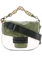 Alphaville Shoulder Bag - Women - Calf Leather - One Size, Green, Calf Leather, Pierre Hardy