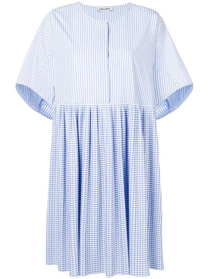 Henrik Vibskov Cooling Flared Dress - Blue