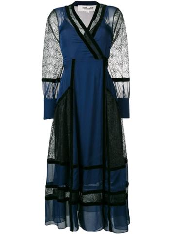 Diane Von Furstenberg Forrest Wrap Dress - Blue