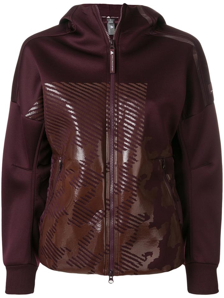 Adidas By Stella Mccartney Z.n.e. Hoodie - Pink & Purple