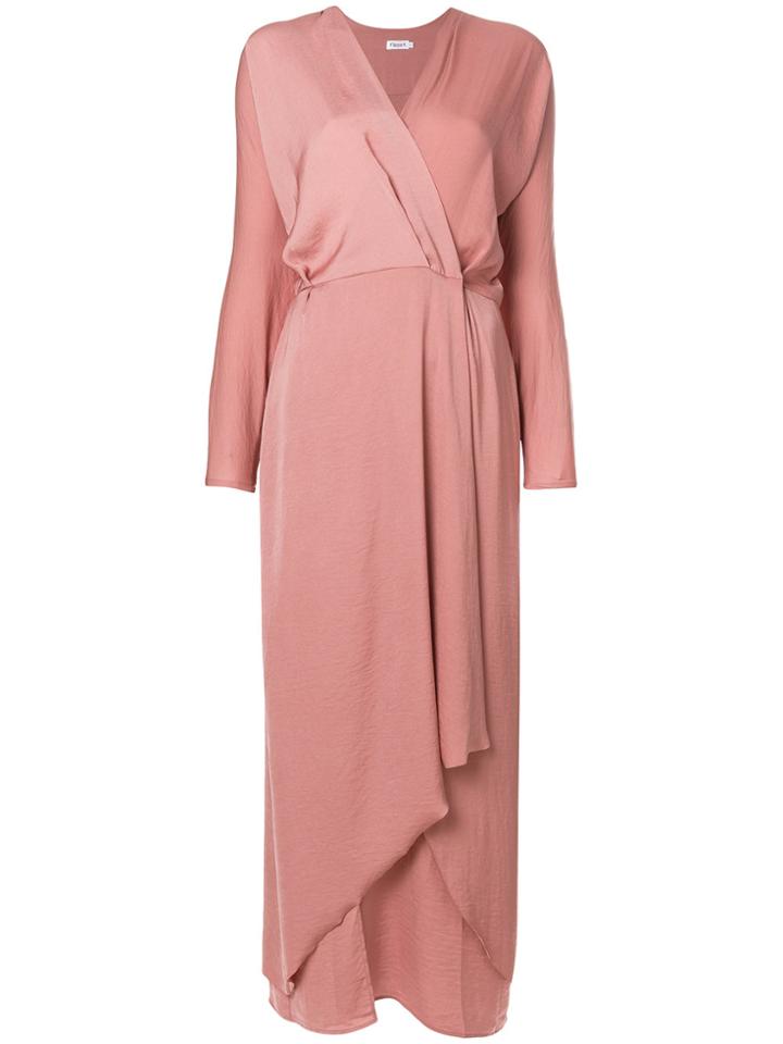 Filippa-k Draped Wrap Dress - Pink & Purple