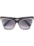 Dsquared2 Eyewear - Amber Sunglasses - Women - Acetate/metal/glass - One Size, Brown, Acetate/metal/glass