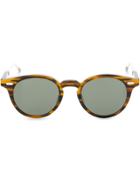 Thom Browne Eyewear Round Frame Sunglasses