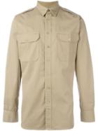 Palm Angels Skull Print Shirt Jacket
