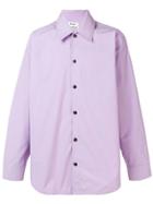 Acne Studios Striped Shirt - Purple
