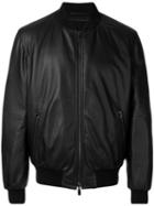 Drome - Reversible Bomber Jacket - Men - Lamb Skin/polyester/viscose - S, Black, Lamb Skin/polyester/viscose