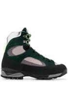 Diemme Contrasting Panel Boots - Green
