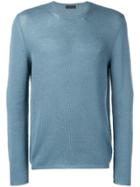 Prada Long Sleeved Sweater - Blue
