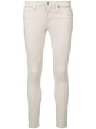 Ag Jeans - Skinny Cropped Jeans - Women - Cotton/polyester/spandex/elastane/modal - 30, Pink/purple, Cotton/polyester/spandex/elastane/modal