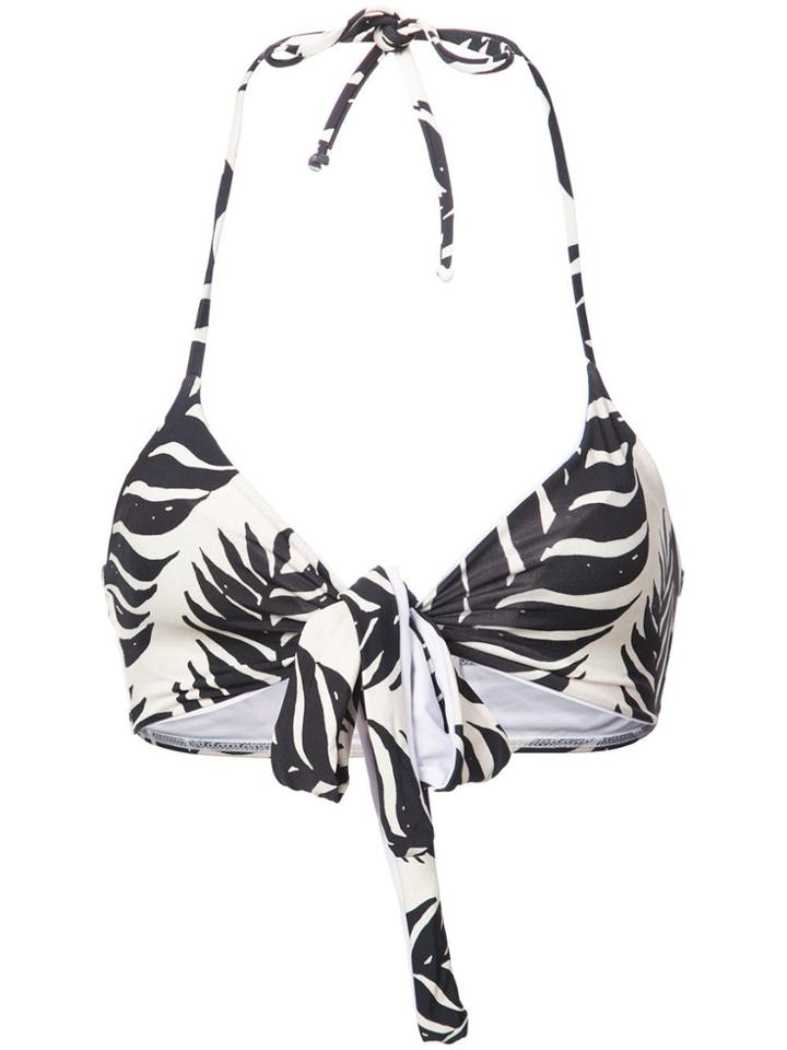 Patbo Palm Wrap Bikini Top - Purple