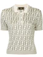 Fendi Vintage Short Sleeve Tops - White