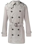 Burberry Double Breasted Trench Coat, Men's, Size: Xl, Nude/neutrals, Polyester/linen/flax/cotton