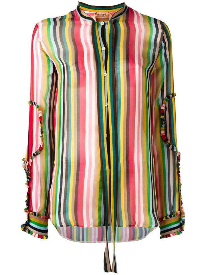No21 Striped Shirt - Multicolour