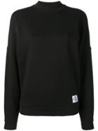 Calvin Klein Underwear Logo Patch Sweatshirt - Black