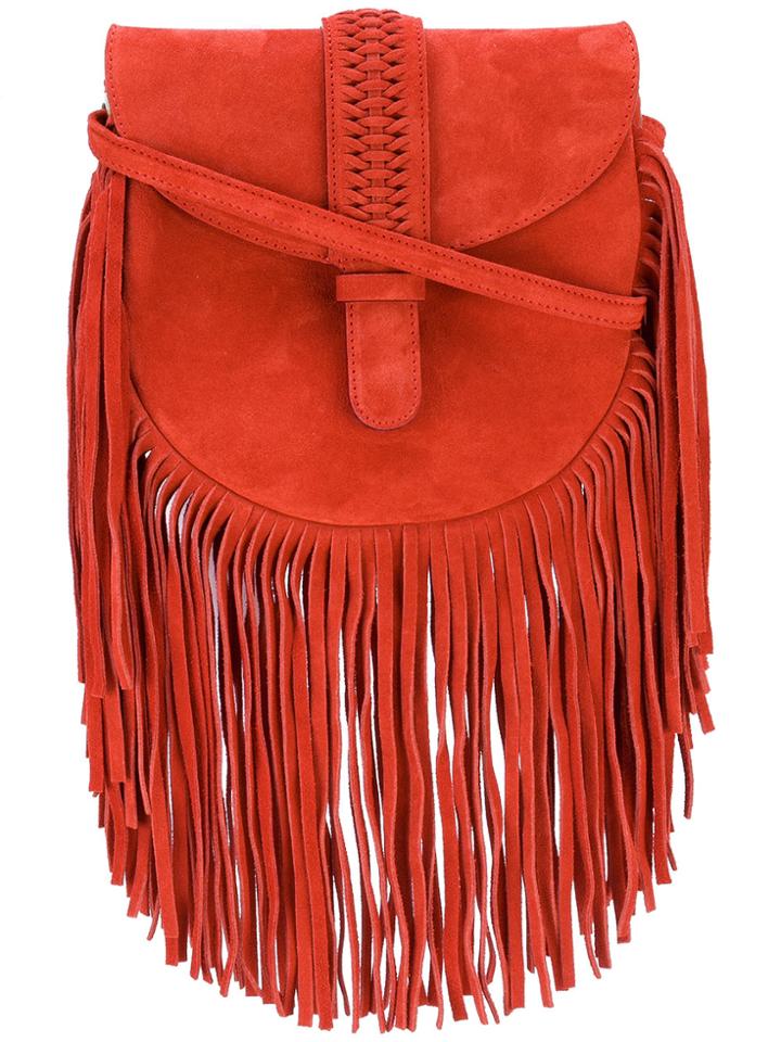 Grace Atelier De Luxe Gamine Shoulder Bag - Red