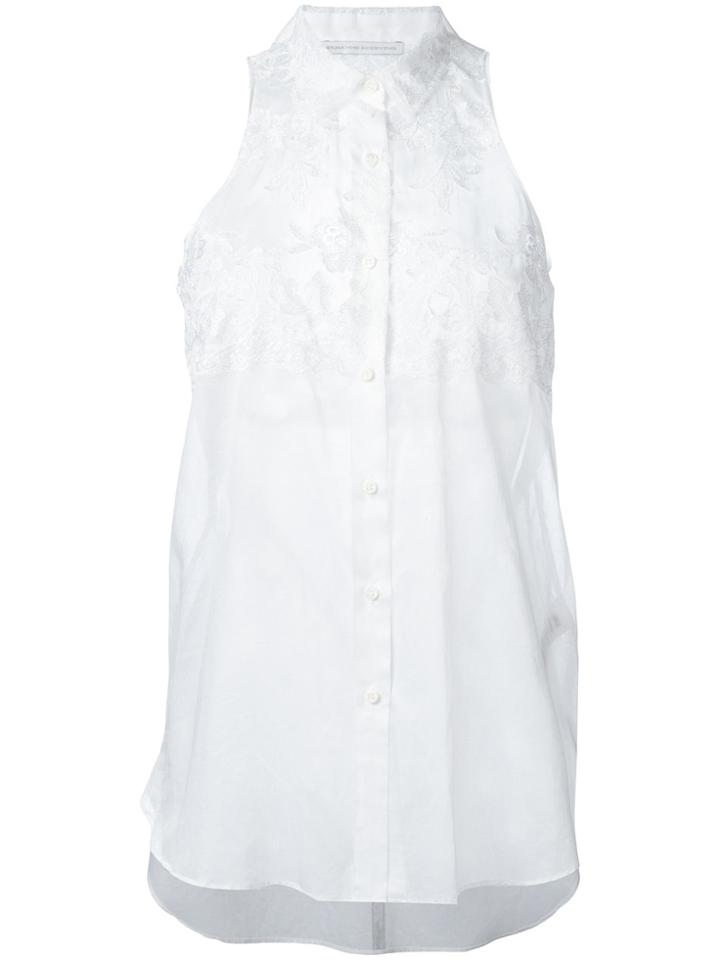 Ermanno Scervino Sleeveless Shirt - White