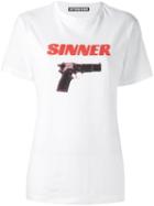 Hyein Seo 'sinner' T-shirt, Women's, Size: 3, White, Cotton