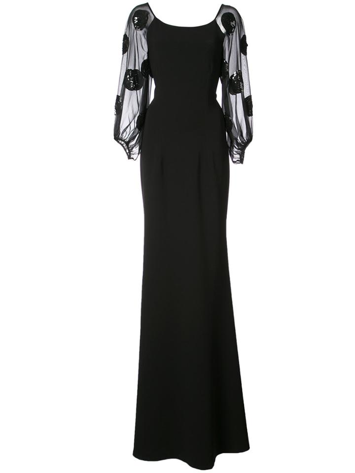 Sachin & Babi Charlotte Gown - Black