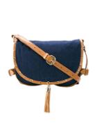 Xaa Crossbody Bag, Women's, Blue, Cotton