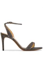 Alexandre Birman Glitter Heeled Sandals - Gold