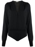 Egrey - Knit Bodysuit - Women - Viscose - G, Black, Viscose