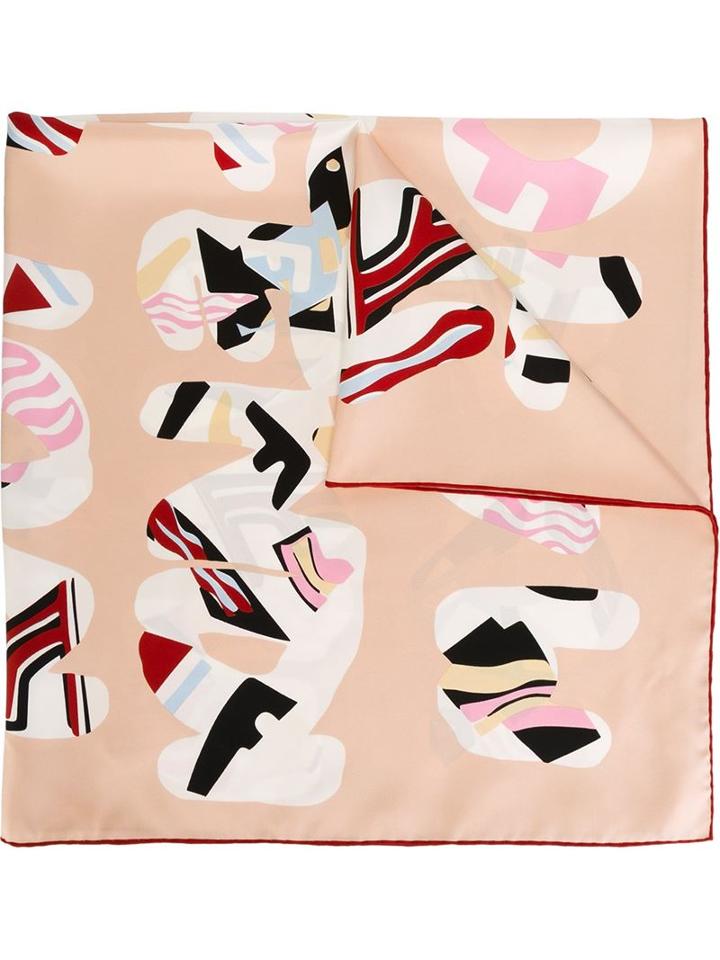 Fendi Fendi Roma Print Foulard