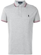 Polo Ralph Lauren - Contrast Trim Polo Shirt - Men - Cotton - Xxl, Grey, Cotton