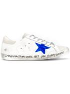 Golden Goose Deluxe Brand Star Skate Sneakers - White