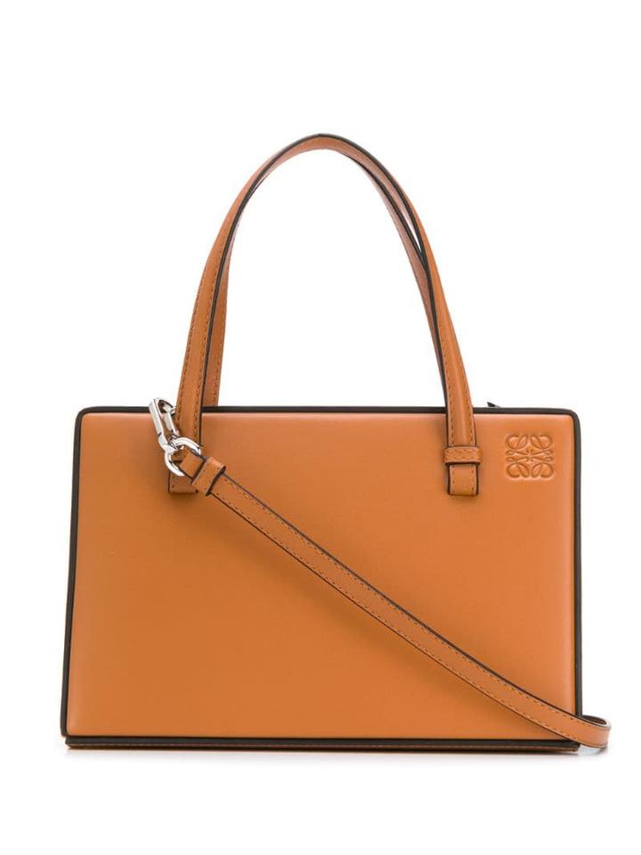 Loewe Box Tote Bag - Brown