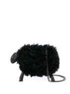 Oscar De La Renta Sheep Clutch Bag - Black