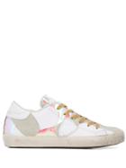 Philippe Model Paris Camou Reflex Iridescent Sneakers - White