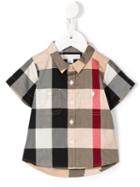 Burberry Kids - New Classic Check Shirt - Kids - Cotton - 18 Mth, Nude/neutrals