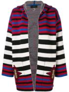 Alanui Knit Striped Cardigan - Red