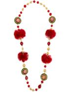 Dolce & Gabbana Decorative Necklace - Red