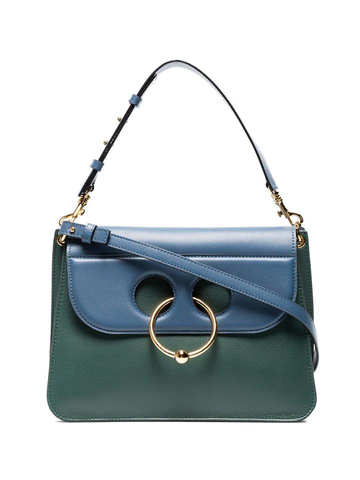 Jw Anderson Medium Green Pierce Shoulder Bag