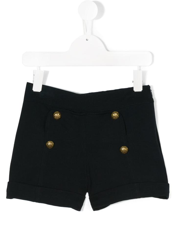 Lapin House - Studded Shorts - Kids - Polyamide/viscose - 6 Yrs, Blue