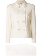 Versace Vintage Double-breasted Suit Set - White