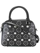 Versus Flower Studded Tote - Black