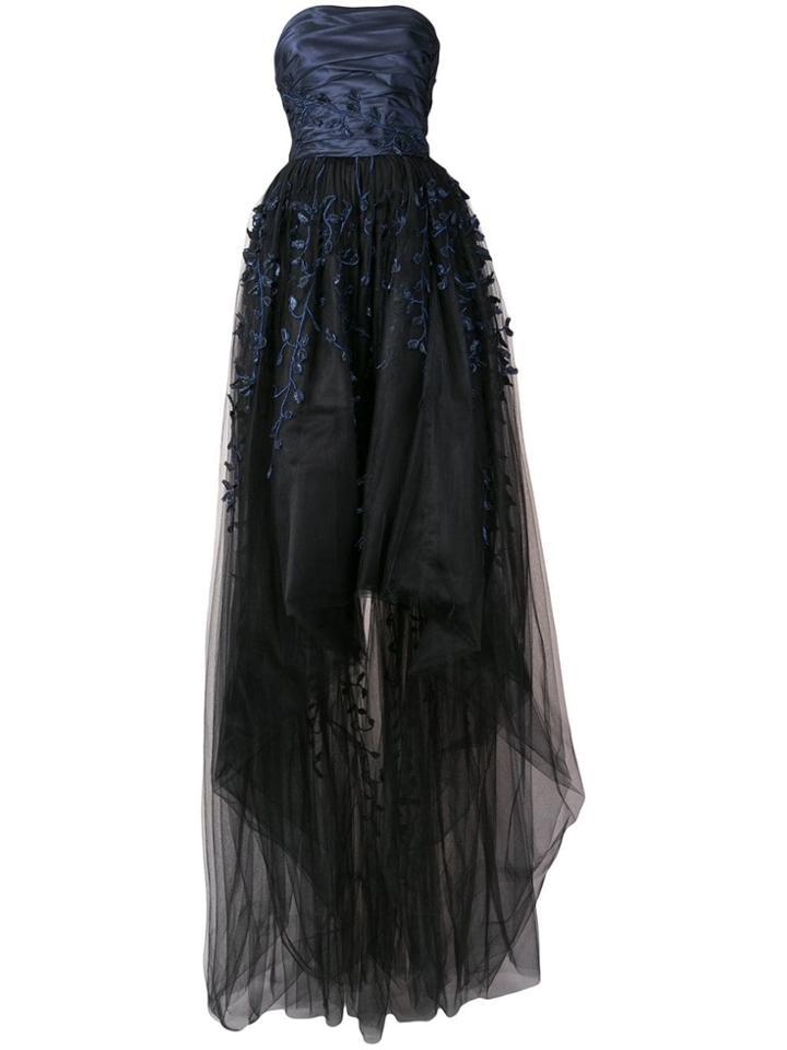 Oscar De La Renta Oscar De La Renta 19re0329tulnav Navy Natural