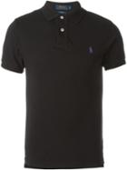 Polo Ralph Lauren Embroidered Logo Polo Shirt, Men's, Size: Small, Black, Cotton