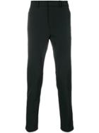 Prada Zip Cuff Tailored Trousers - Black