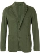 Aspesi Three Button Blazer, Men's, Size: Xl, Green, Cotton