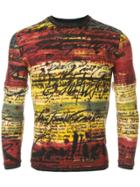 Jean Paul Gaultier Vintage Handwriting Slim T-shirt - Multicolour